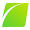 Icon für Software PIX4Dmapper für Reality Capture Lösungen. Schräges Paralellogram in knallgrün.
