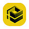 Icon der Software iCONtrades für Hochbau. Gelbes Quadrat mit abgerundeten Ecken und schwarzes Symbol.