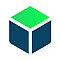 Icon der Software PIX4Dcatch für Reality Capture. Hellgrünes und dunkelblaues Icon das einen Würfel bildet.