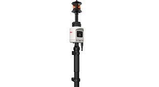 Produktbild eines Leica AP20 AutoPole vor weißem Hintergrund.