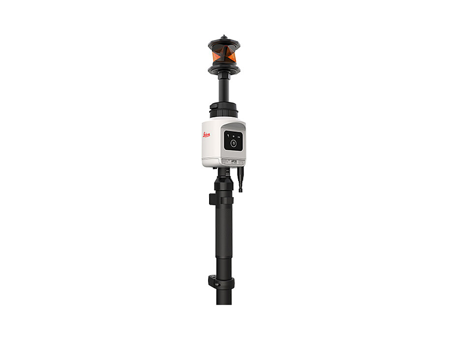 Produktbild eines Leica AP20 AutoPole vor weißem Hintergrund.