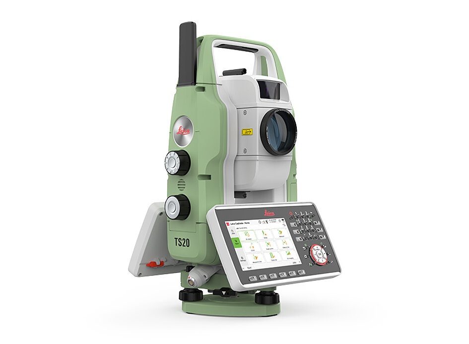 Produktbild einer Leica TS20 seitliche Ansciht