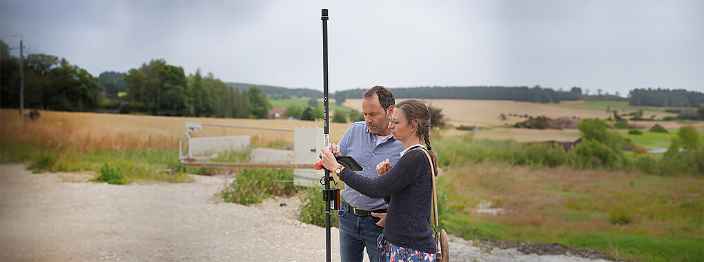 Landschaftsvermessung mit Dataflor