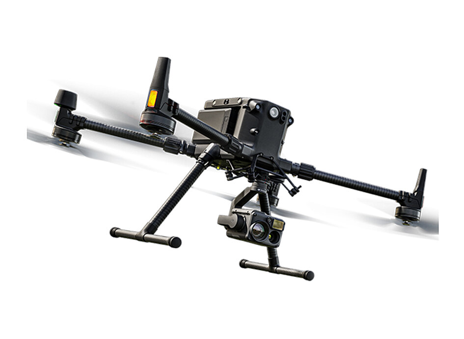 Produktbild DJI Matrice 350 RTK leicht seitlich gezeigt