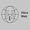 Logo der Datenübertragungssoftware VibroWEB. Globus mit Beschriftung