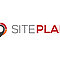 Icon für die Software SITEPLAN - gleichnamiger Schriftzug mit Pin