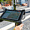 Leica CC200 Tablet auf einer Baustelle im Einsatz