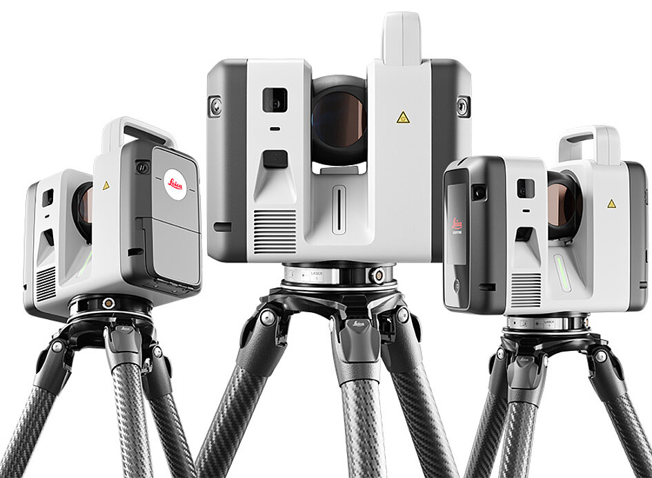 Leica RTC Gruppenbild aus RTC300, RTC500, RTC700