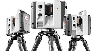 Leica RTC Gruppenbild aus RTC300, RTC500, RTC700
