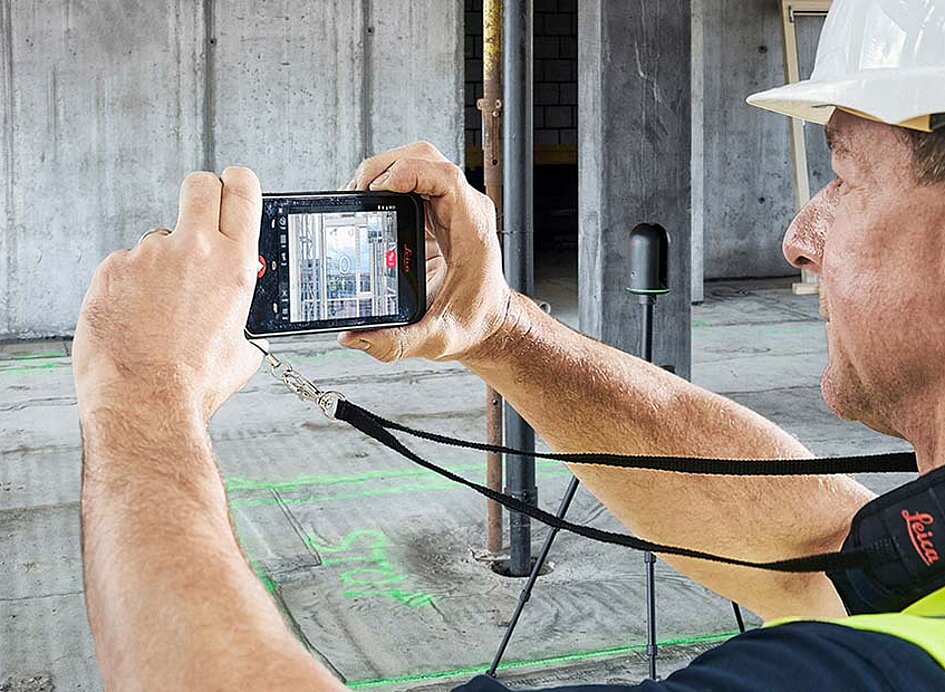 Innenraumvermessung mit einer BLK 3D von Leica
