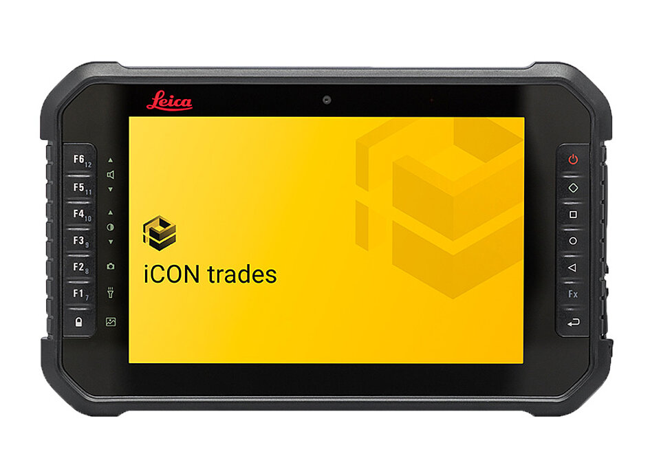 Produktbild Display iCONiCS mit gelben Display angeschaltet