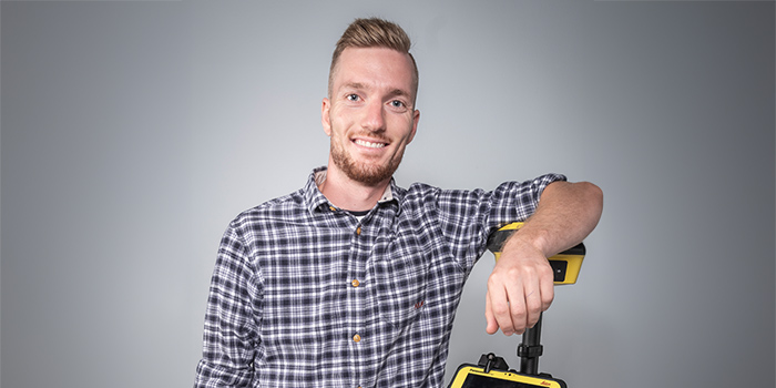 Trainer für Maschinensteuerung und Vermessungstechnik bei Smart Systems Lukas Großmann im Profilbild